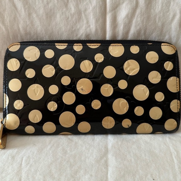 Auth LOUIS VUITTON Vernis Dot Infinity Zippy Wallet Yayoi Kusama Limited… - Picture 2 of 13